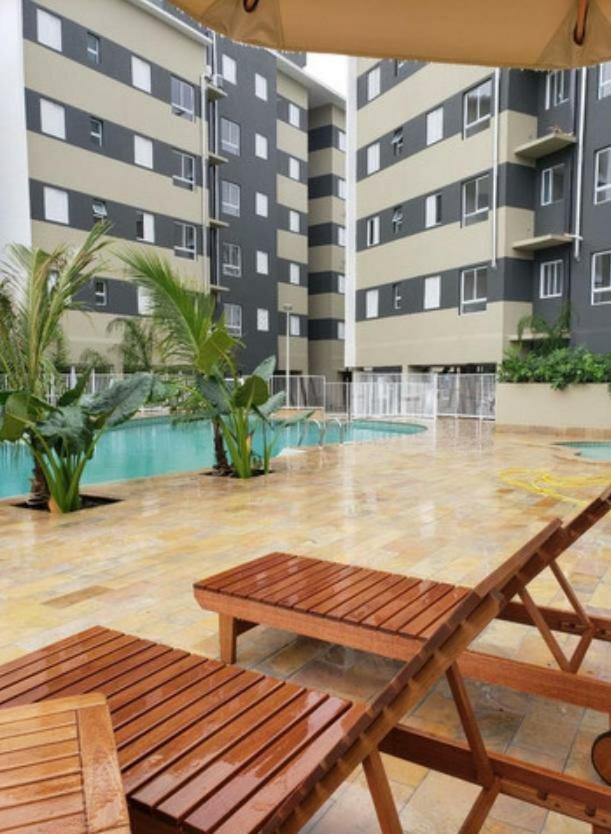 Jardim Das Palmeiras II Home Resort Jp2 Ubatuba - Apartamento Com 2 Dorms, 1 Suite, Churrasqueira Gourmet, Piscina Adulto E Infantil, Jacuzzi Aquecida, Sauna, Academia, Salao De Jogos E Playground 외부 사진